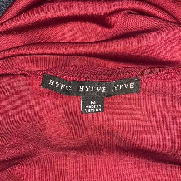 Maroon Velvet Bodysuit - Picture 2 of 2